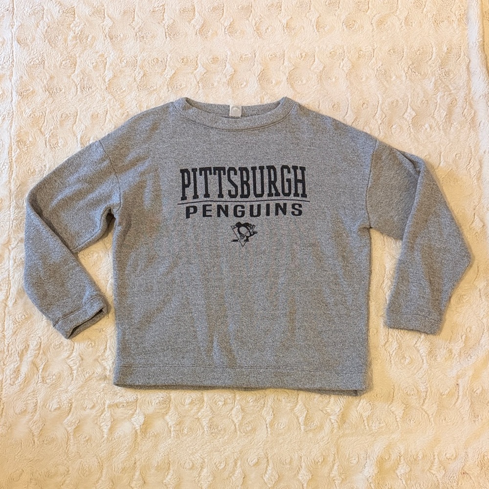 Pittsburgh Penguins Gray Sweatshirt